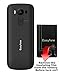 Easyfone Joy-X Dual-SIM 2G Unlocked GSM Cell Phone, VGA-Camera with Color Screen and High-intensity Curved TP Glass, SIM-Free GSM Quad-Bands Worldwide Cell Phone with Bluetooth and MicroSD Card Slot