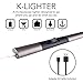 K&Life Long Electric Candle and BBQ Lighter 11-Inch Metal Design - Wall Adapter and 20-Inch Cable Included