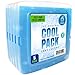 [NEW] Cool Pack, Slim and Reusable Ice Pack for Lunch Box - Freezer Cold Packs for Cooler Bag and Lunch Boxes - Original Long-Lasting Formula - (Blue - 5 Pack)
