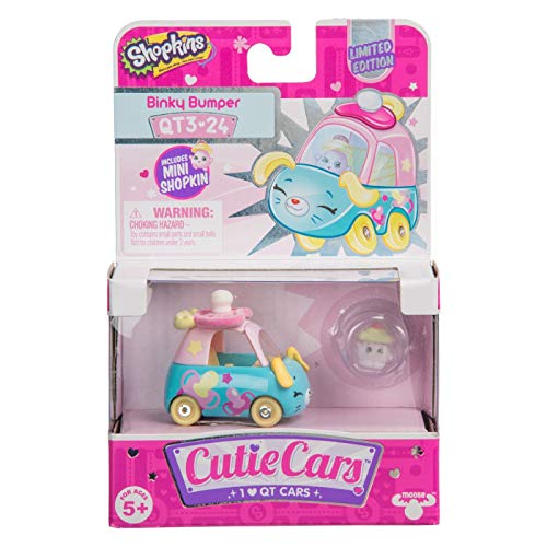 Shopkins Cutie Cars QT3-24 Binky Bumper Limited Edition Series 3