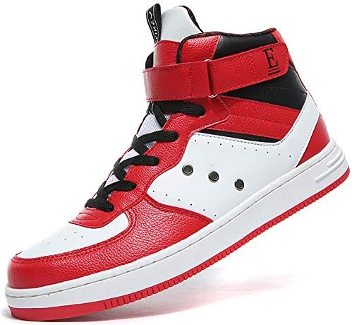 ASHION Men Basketball Boots Trainers Sneakers High Top Ankle Boots Boy Casual Shoes