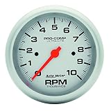 Auto Meter 4497 Ultra-Lite In-Dash Electric Tachometer