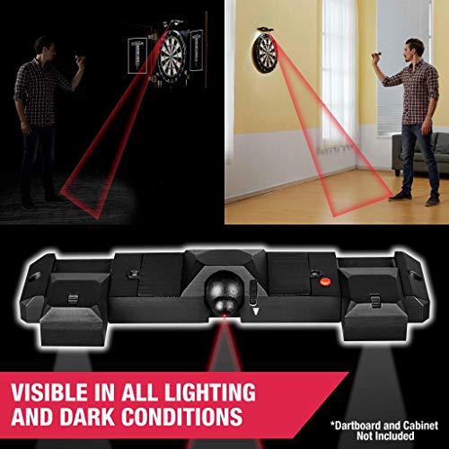MD Sports 2 in 1 Laser Toe Line and Dartboard Light - Thumbnail 7