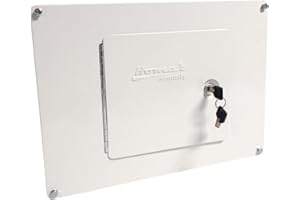 HMC Holdings LLC - First Watch First Watch-Homak Between the Studs High Security Steel Wall Safe, White, WS00017001, 11-3/4-I