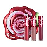 Lime Crime Velve-tins Liquid Matte Lipstick Mini Velvetine Trios (Red Rose)
