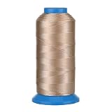Selric [1500Yards / 20 Colors Available] UV Resistant High Strength Polyester ThreadII #69 T70 Size 210D/3 for Upholstery, Outdoor Market, Drapery, Beading, Purses, Leather (Khaki)