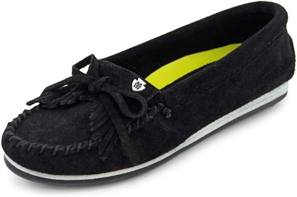 minnetonka kilty suede moccasin