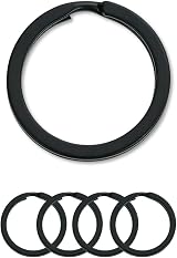 Tectonic 32mm Large Key Rings Heavy Duty 4 Pack Keychain Hoops