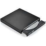 Kosee External USB 2.0 Slim CD / DVD RW Re-Writable Drive Player for all Windows Laptops, PC, Desktop, Windows 2000, XP, Vista, 7, 8, 10 + Laptops, Notebook, Ultrabook, PC Computer - Acer, Asus, Dell, HP, IBM, Lenovo, Samsung, Sony, Toshiba, Windows Surface Pro, Surface 3, Surface 4 [CD Read Speed 24X / 8X Max CD Burner] - Black &hellip;