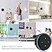 Hole-Free Metal Wall Mount Wall Stand Holder Stand Bracket for Dot 3rd Generation Voice Assistant, Solid Metal Stand Holder Bracket Case Applied in The Bedroom, Bathroom, Kitchen (1 Pack, Black)