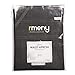 3 Pockets Waist Apron (Pack of 2) - Waitress apron, Kitchen apron, Black apron - by Rmeny (Black)