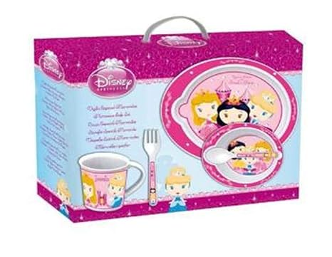 Set menaje para microondas Princesas Baby cuenco plato taza ...