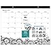Mead Monthly Desk Pad Calendar, January 2018 - December 2018, 21-3/4