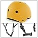 Skate Helmet Adult  11-Vents Adjustable Straps Protective Skiing Skate Bike Cycling Helmet Multi Color with Liner for Bicycle Skateboard Helmet Outdoor Sports Size Medium Yellow