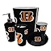 NFL 5pc Rich Colorful Resin Bathroom Accessories Set