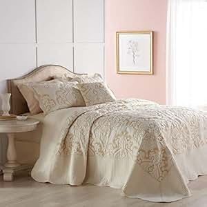 Amazon.com: BrylaneHome Amelia Bedspread: Home & Kitchen Amazon.com: BrylaneHome Amelia Bedspread: Home & Kitchen