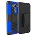 LG G3 Case (5.5 inch), Zenic(TM) Hybrid Dual Layer Armor Defender Full-Body Protective Case Cover with Kickstand & Belt Clip Holster Combo for LG G3 (Dark Blue)
