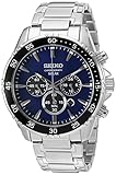 Seiko Men's 'Chronograph' Quartz Stainless Steel Dress Watch (Model: SSC445)