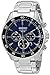 Seiko Men's 'Chronograph' Quartz Stainless Steel Dress Watch (Model: SSC445)