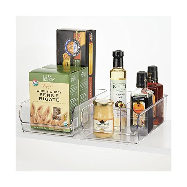 iDesign Fridge Organiser, Stackable Storage Container , Large BPA-free Clear Drawer Organizer for Kitchen, Fridge and…