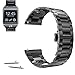 22mm Stainless Steel Butterfly Buckle Watch Band For Samsung Gear 2, Gear Neo, Gear Live (YESOO Retail Packaging - 180 Days Warranty) (Black)