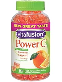 Vitafusion Power C, Gummy Vitamins For Adults, 150-Count (Packaging May Vary)