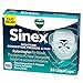 Nighttime Sinus Congestion Pressure and Pain Relief, 24 LiquiCaps