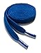 OrthoStep Narrow Flat Athletic 54 inch Royal Blue Shoelaces - High Durability Shoe and Sports Shoelaces 2 Pair Pack