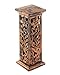 Incense Holders and Burners : Wooden Incense Stick Tower Burner Stand Holder Handmade Ash Catcher Floral Design