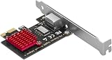 Tsadeer 2500Mbps PCIe Gigabit Network Card 2.5G RJ45 LAN Adapter Windows XP-10 view 5