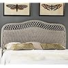 Safavieh Home Collection Sephina Antique Grey Rattan Headboard (Full)