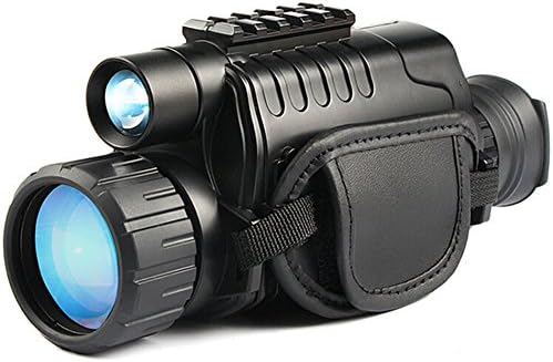 Night Vision Monocular Infrared HD Digital Scope 5X40mm for Hunting Telescope Video Recording Camera Telescope Or Watching Bird, Football Game