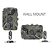 ECOOPRO Trail Camera 12MP 1080P HD Game Hunting Camera 65ft Infrared Night Vision,90°Detection Angle,24pcs 940nm IR LEDs,2.4