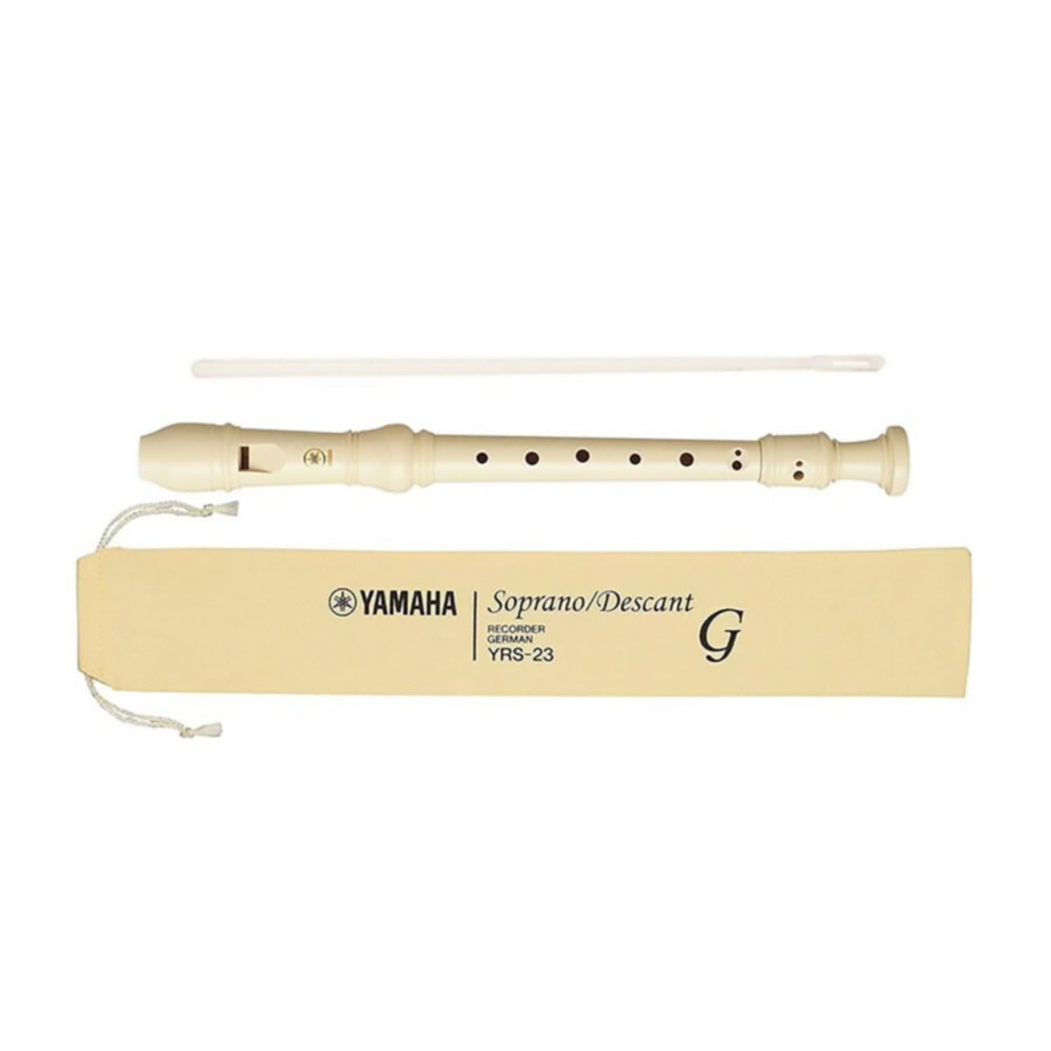 YAMAHA Yamaha-YRS-23 Flute and Brush in Blister, Multicoloured, 82009