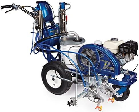 Graco LineLazer V 200hs Hydraulic Airless Paint Line Striper with 2-Manual Guns - HYDRAULIC PERFORMANCE FOR EVERYDAY SPRAYING/STRIPING - 17H461