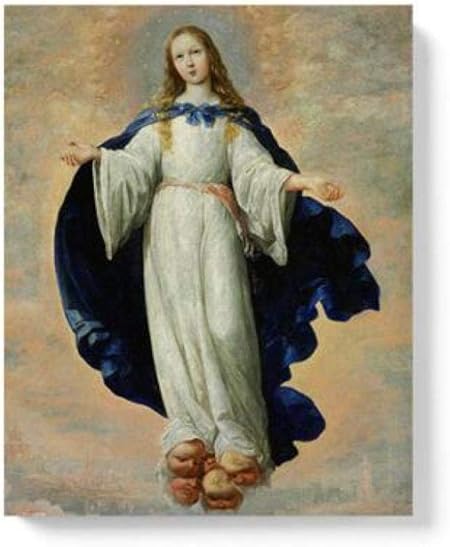 Cartel Obra De Arte Arte De La Pared Lienzo Religión Católico Perfecto