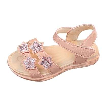 Sandalen für Kinder/Dorical Sommer Baby Mädchen Rutschfeste Weichem Kunstleder Sandalen Outdoor Kinder Freizeit Peep Toe Schu