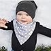 Baby Bandana Drool Bibs for Drooling and Teething - By BG Mini 6 Pack for boys Absorbent Organic Cotton Perfect Bibs - 100% Absorbent Babies & Toddlers - Shower Gift