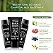 Blackhead remover Charcoal Peel Off Black Mask with Free Brush & 20 PCS Cotton Pad for White/Blackhead Pore Cleansing Set