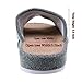 Bronze Times (TM Unisex Cozy Tatami Indoor Cotton Flax House Slippers (Grey)