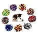 G Ganen 25 Pack Original Mylar Crinkle Balls Cat Toys（Random Color）