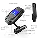 Tecboss BF20 Bluetooth FM Transmitter, Wireless Hands-Free Car Kit Radio W 2 USB Car Charging Ports Support USB Flash Drive Micro SD Card Auto Sleep Function