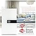 Faryuan Smart Wi-Fi Touch Panel Wall Switch Remote Control Timing Function with Smartphone Compatible with Alexa (one way switch)