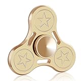 Holder Designs Hand Fidget Spinner Toy-Helps with EDC ADHD and Increase Focus , 3-5 Minutes High Speed, Copper