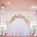 58 Pieces White Balloons 12 inch 18 inch 36 inch White Latex Round Balloons with 65 Feet Long Artificial Vines for Baby Shower Wedding Birthday Party Decorations
