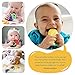 Baby Teething Toys, Silicone Baby Teething Toys for Sore Gums, Freezer-safe Teething Toy with Unique Textures, Teething Toys Set for 3 to 12 Month Babies, Infants, & Toddlers, Pack of 5