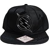 Bioworld DC Comics The Flash Zoom Chrome Weld Logo Ballistic Nylon Snapback Cap Hat