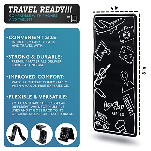 Airplane Travel Essentials for Flying Flex Flap Cell Phone Holder
