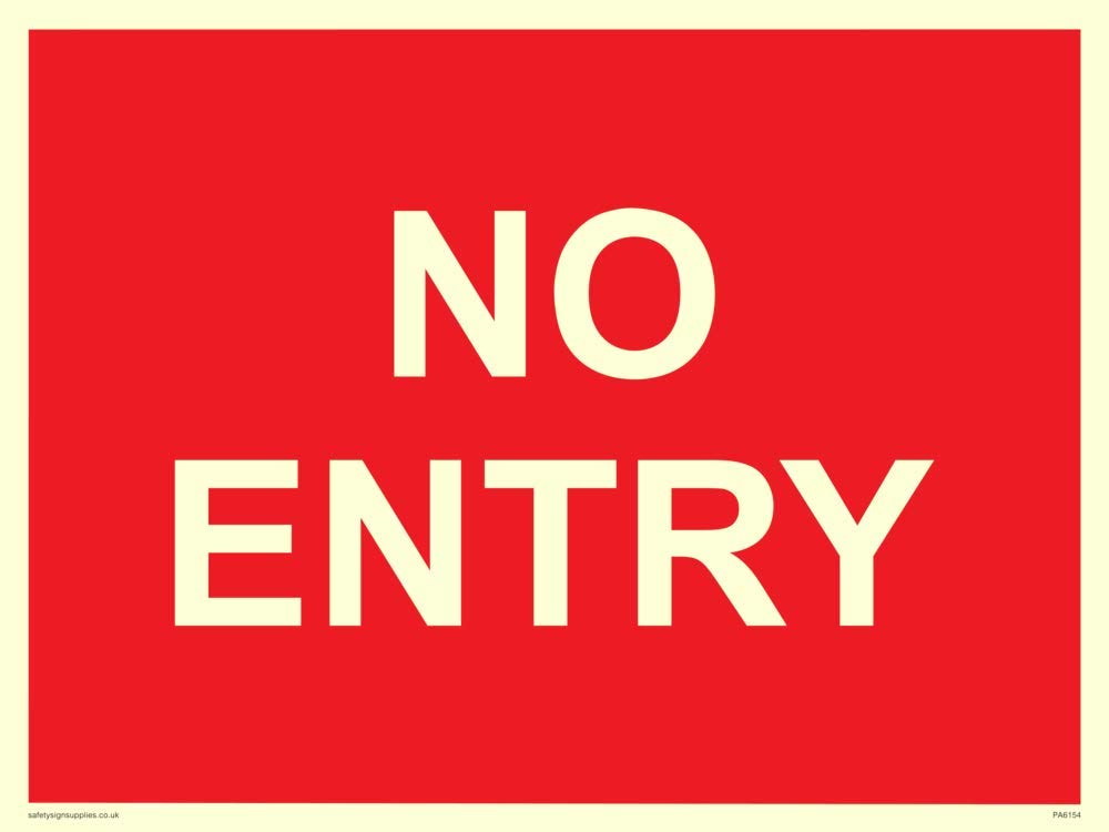 NO ENTRY