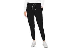 Med Couture Scrub Jogger Pants for Women, Seamed Bottoms with 4 Spacious Pockets MC8721
